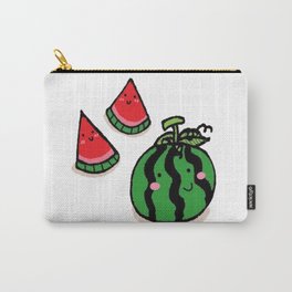Cute watermelon doodle sticker Carry-All Pouch