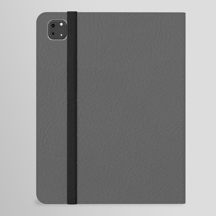 Monochrome grey 85-85-85 iPad Folio Case