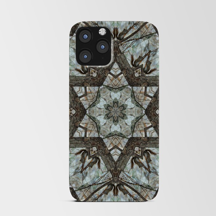 Kaleidoscope - Squirrel Chase V.3 iPhone Card Case