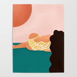 Relaxing in Summer Poster