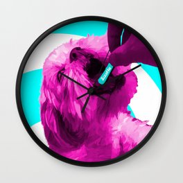 Snack Attack Wall Clock | Scoobiedoo, Dog, Shaggy, Doggo, Digital, Graphicdesign, Jaws, Colorful, Scoobiesnack, Popart 