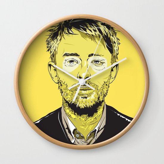 Thom Yorke Wall Clock