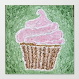 Cupcake ala Van Gough Canvas Print