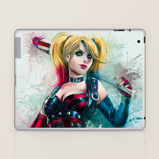 Harley Quinn Laptop Ipad Skin By Ianmitchell Society6