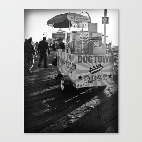 Dogtown Dogs Canvas Print