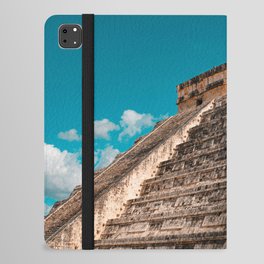 Mexico Photography - The Mexican Pyramid Surrounded By Dirt iPad Folio Case