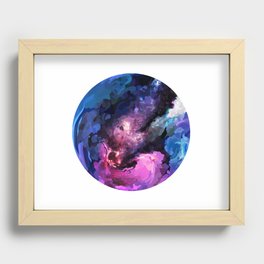 Galaxy Outer Space Recessed Framed Print