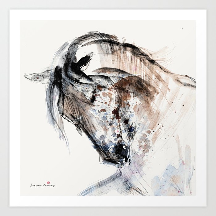 Horse (Gale II) Art Print