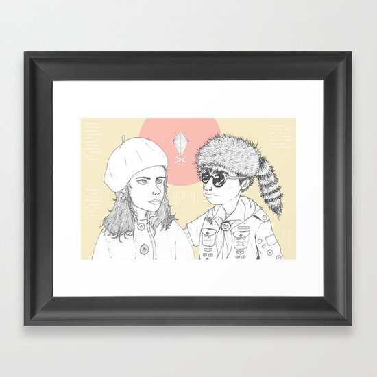 "I love you but you don't know what you're talking about" Framed Art Print
