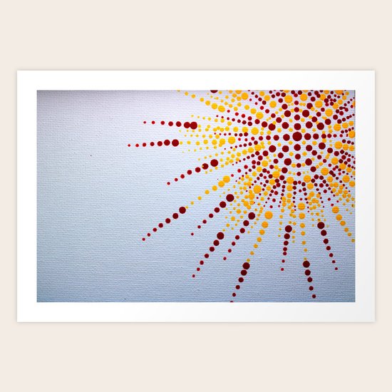 Burst Art Print