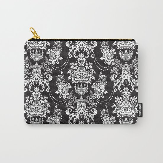 Vintage Pattern Carry-All Pouch
