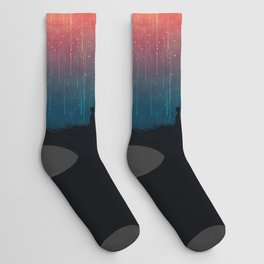 Meteor rain Socks