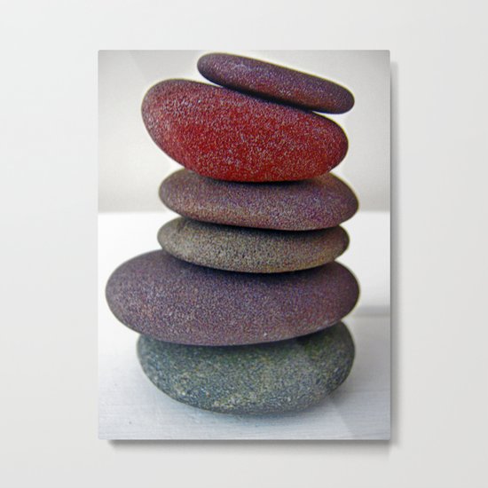 Pebble love Metal Print