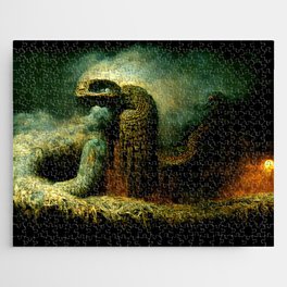 Quetzalcoatl, The Serpent God Jigsaw Puzzle