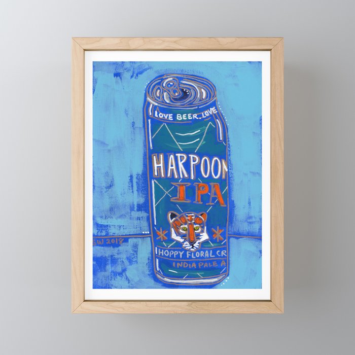 Harpoon - IPA Framed Mini Art Print