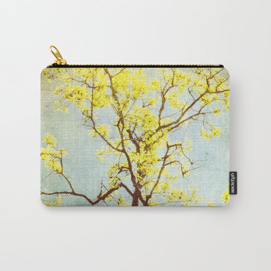 Yellow Tree Carry-All Pouch