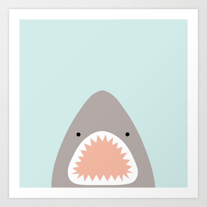 shark attack Kunstdrucke shark attack Kunstdrucke