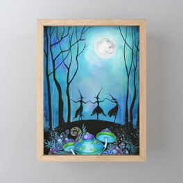 Halloween Dance Framed Mini Art Print