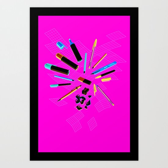 Crafty Art Print