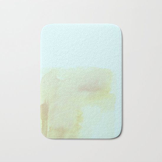 Abstract #watercolor Bath Mat
