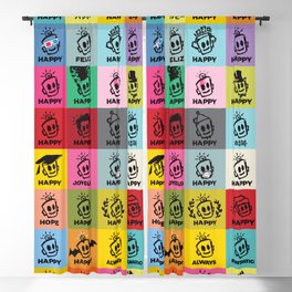 DECADE - 10 Years of HAPPY Blackout Curtain