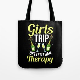 Girls Trip Weekend Las Vegas Wine Glasses Tote Bag