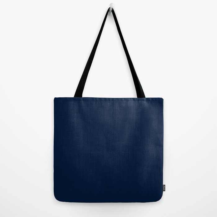 Large navy blue Empire Soft Chain Tote bag