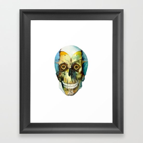 SKULL#02 Framed Art Print