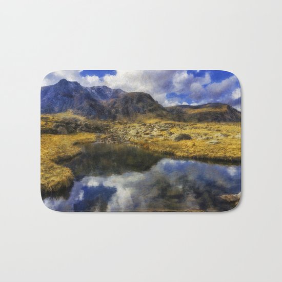 Stream Reflections Bath Mat