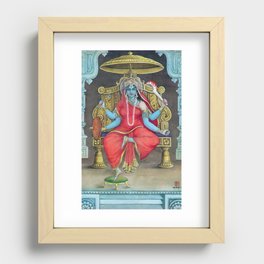Goddess Matangi Recessed Framed Print