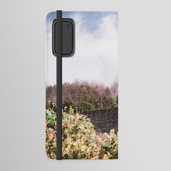 Coastal Fog and Forest | PNW Nature Photography Android Wallet Case