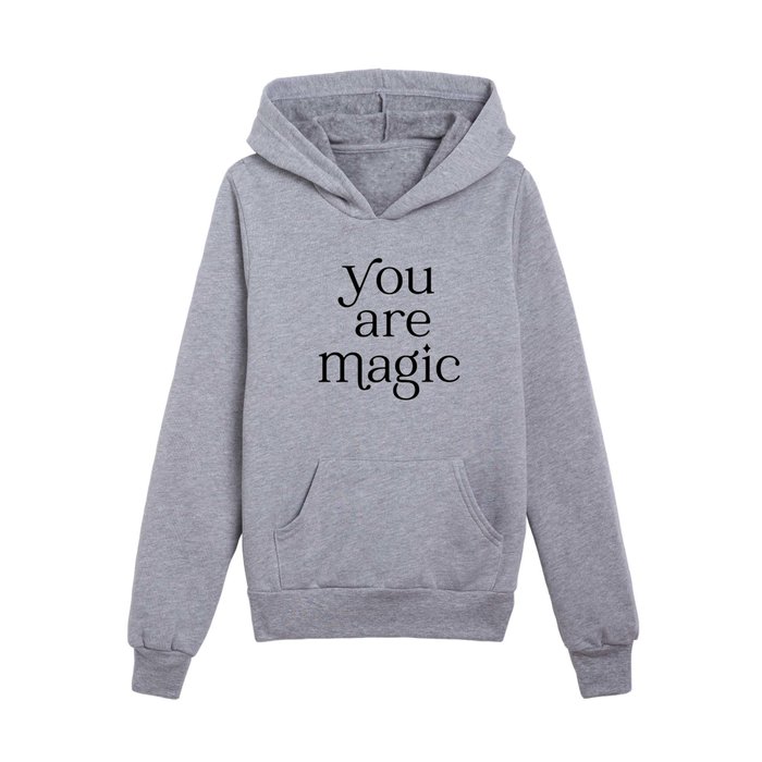 You Are Magic White Kids Pullover Hoodie