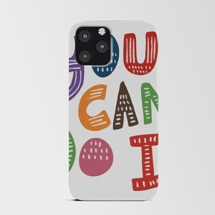 You Can Do It iPhone Card Case