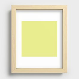Lemon Meringue Recessed Framed Print