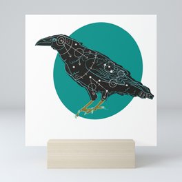 Astral Crow Mini Art Print