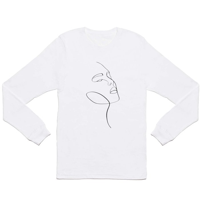 Portrait of a girl Long Sleeve T Shirt