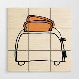 Big Toast Wood Wall Art