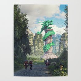 Jade Forest (Art) Poster