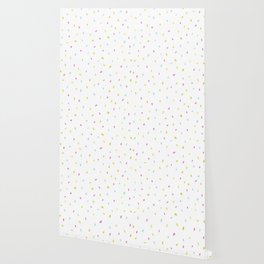 speckles pink yellow green  Wallpaper