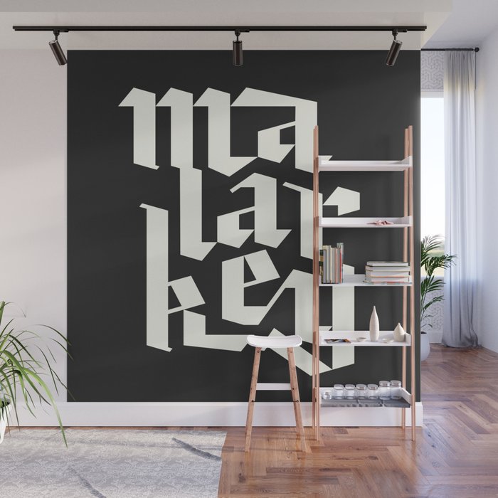 Malarkey Wall Mural