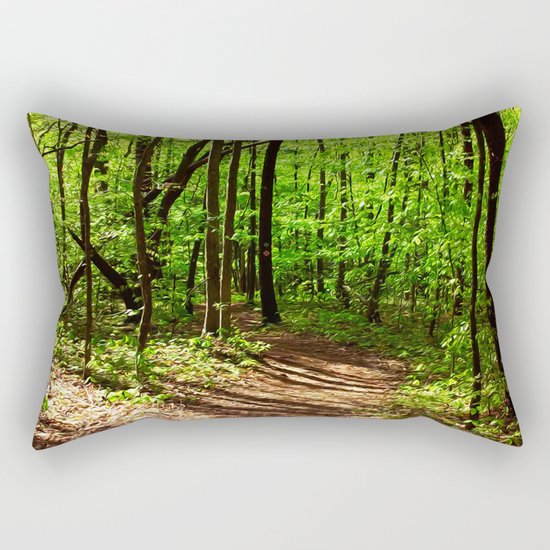 Dark Nature Rectangular Pillow