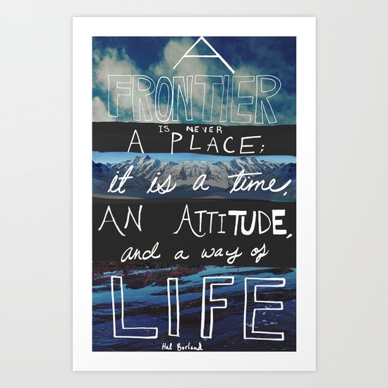 Frontier Art Print