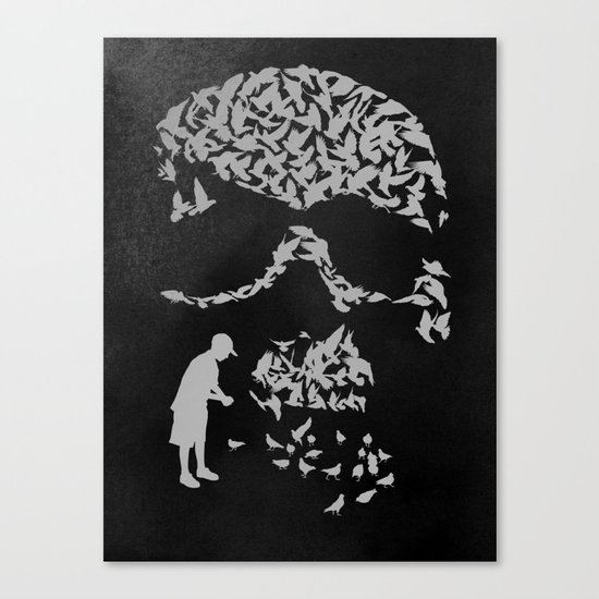 Pigeonholed Canvas Print