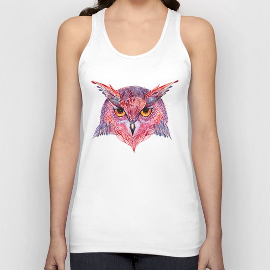 Owla owl Unisex Tank Top