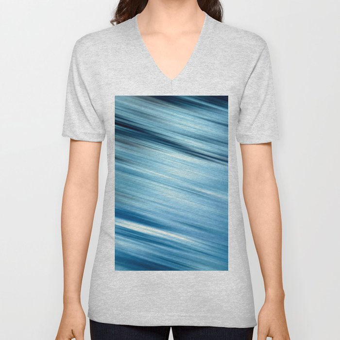 Underwater blue background V Neck T Shirt