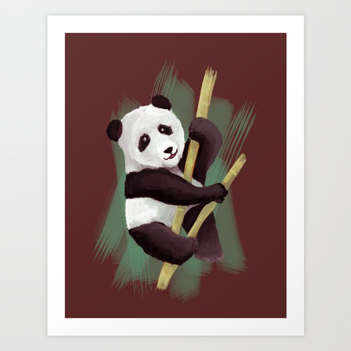 PANDA BEAR Art Print