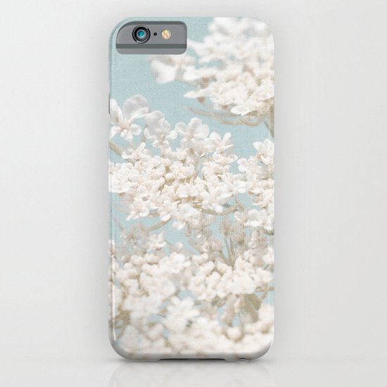 Pale Aqua: Dreaming of Spring iPhone & iPod Case