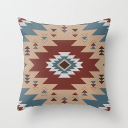 Colorful southwest Throw Pillow