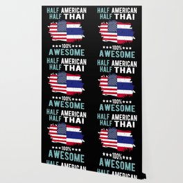 Half American Half Thai Wallpaper