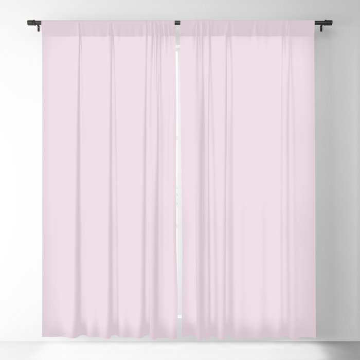 Mountain Heather Pink Blackout Curtain